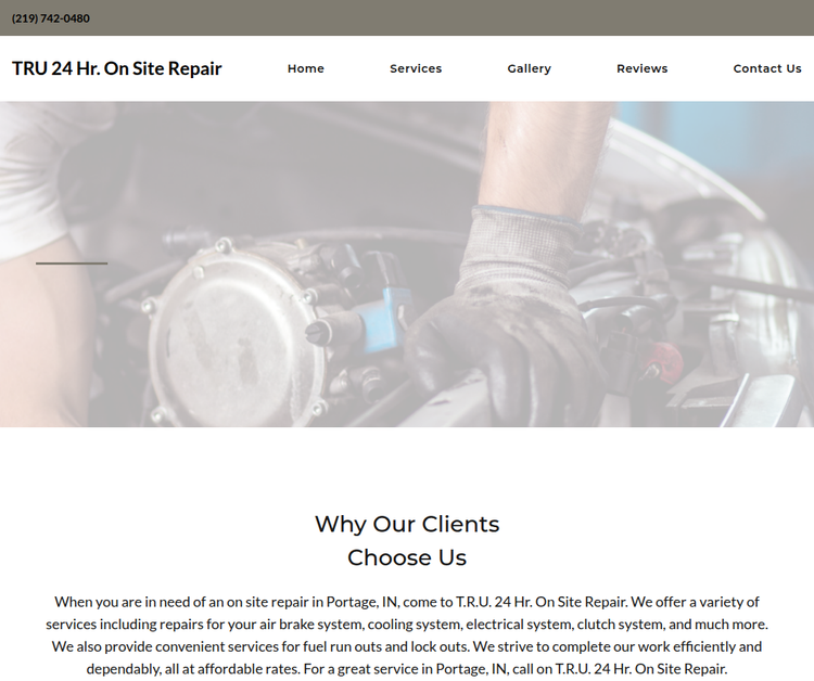 TRU 24 Hr. On Site Repair