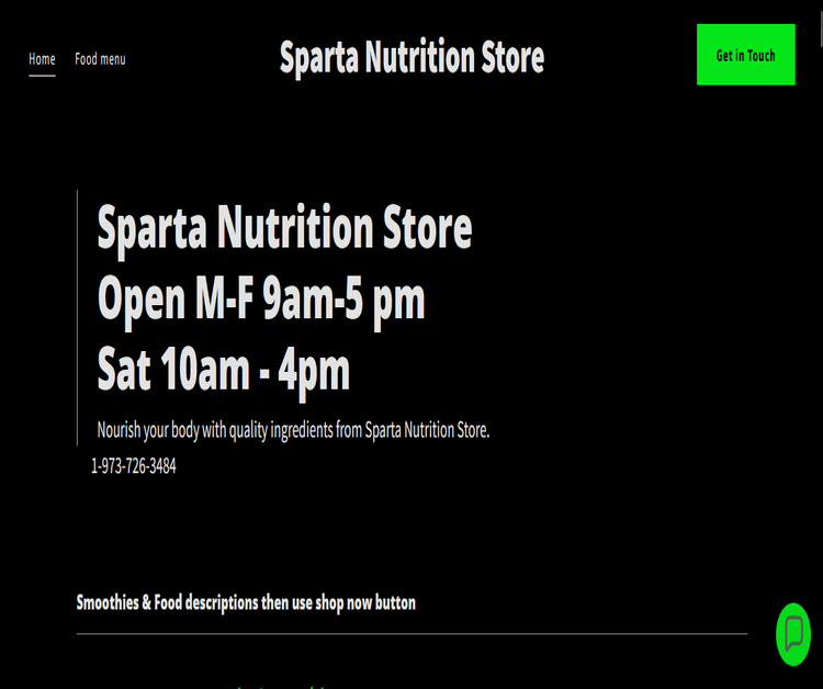Sparta Nutrition Store