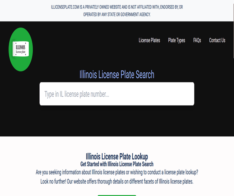 Illinois License Plate Lookup and Services