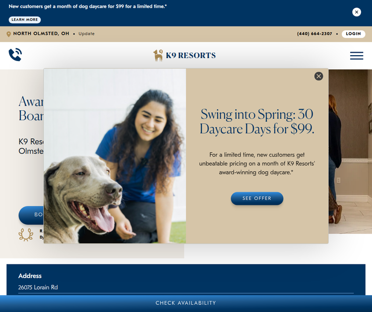 K9 Resorts Luxury Pet Hotel North Olmsted