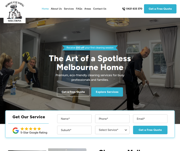 Robot Cleaning Solutions