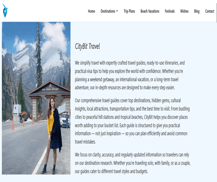Explore the World with CityBit Travel
