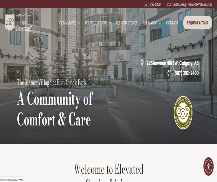 Senior Living in Calgary | Manor Village at Fish Creek Park