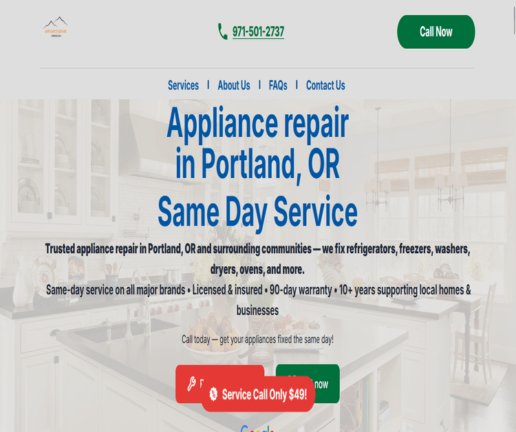 Fast Same-Day Appliance Repair in Portland, OR – Appliance Repair Lab