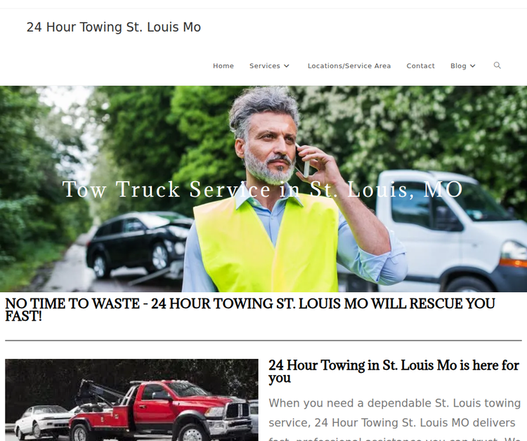 24 Hour Towing St. Louis MO