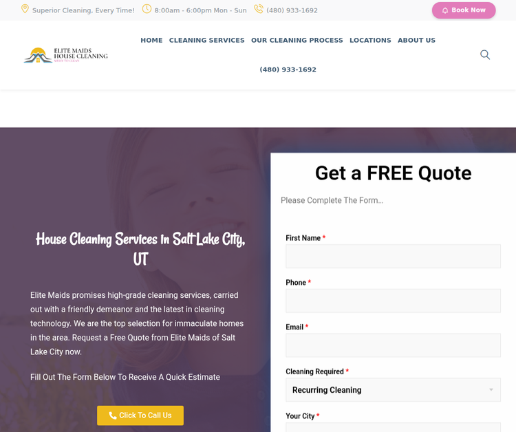 Elite Maids House Cleaning Salt Lake City