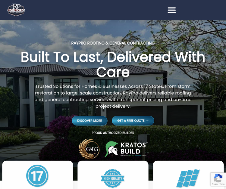 Trusted Roofing and General Contracting Services