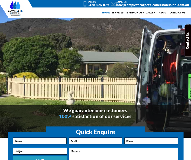 Complete Carpet & Tile Restoration