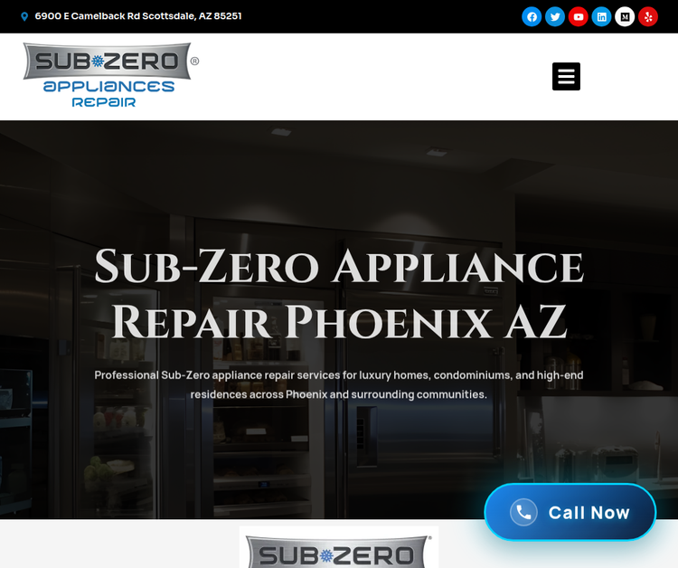 Sub-Zero Appliances Repair