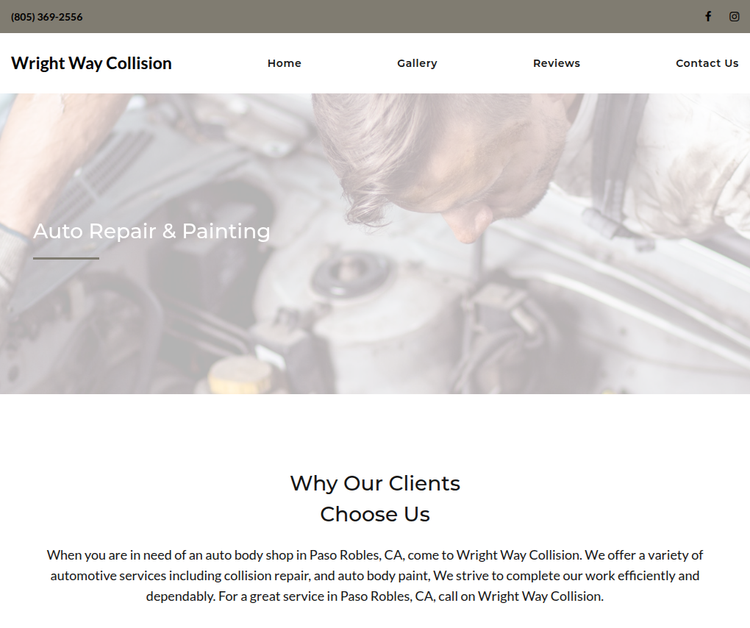 Wright Way Collision