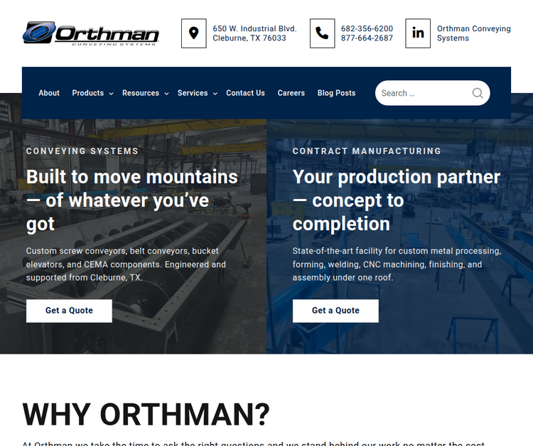 Orthman Conveying Systems
