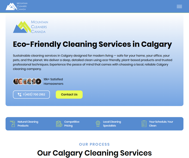 Mountain Cleaners Canada