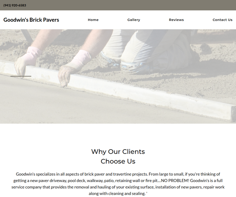 Goodwin's Brick Pavers