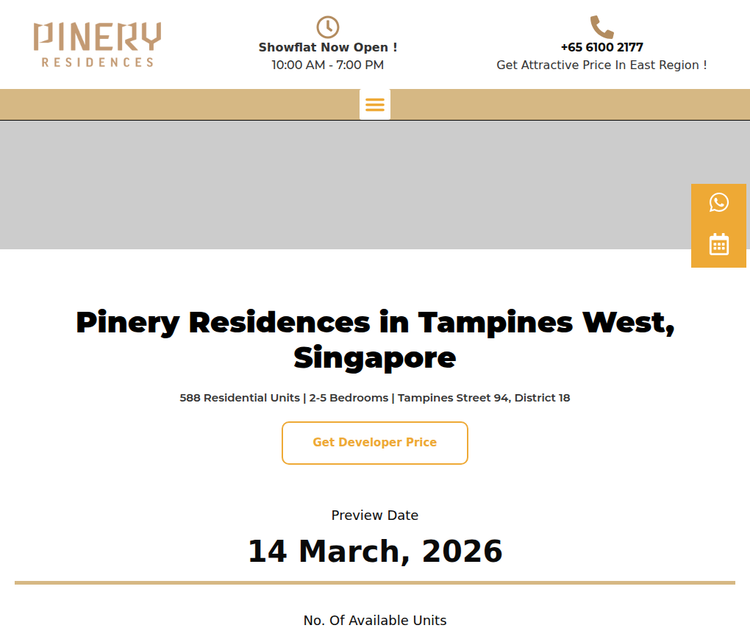 Pinery Residences Singapore