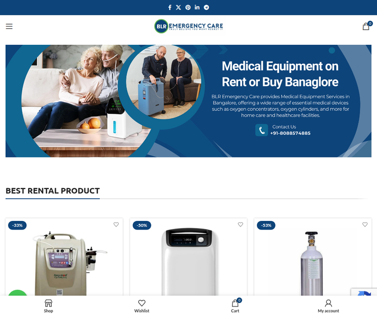 Trusted Medical Equipment Rental & Home Care Solutions in Bangalore