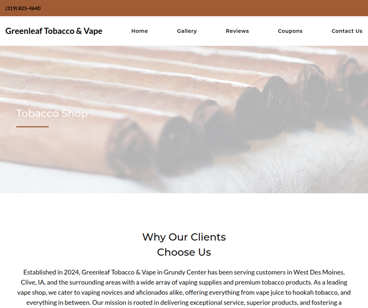 Greenleaf Tobacco & Vape