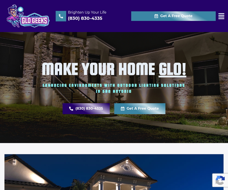 Glo Geeks Landscape Lighting Installation