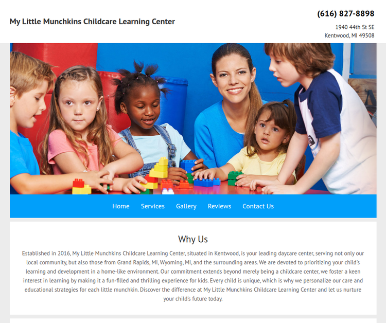 Premier Childcare Center in Kentwood