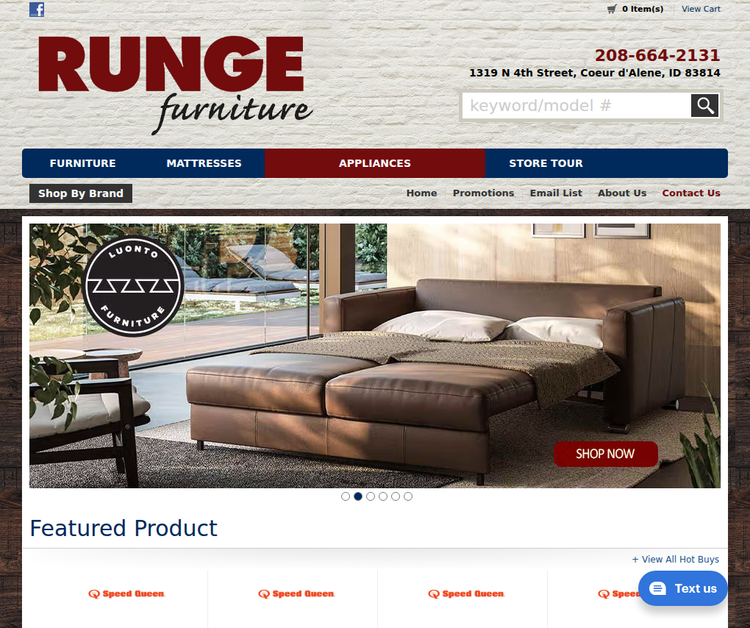 	 Runge Furniture