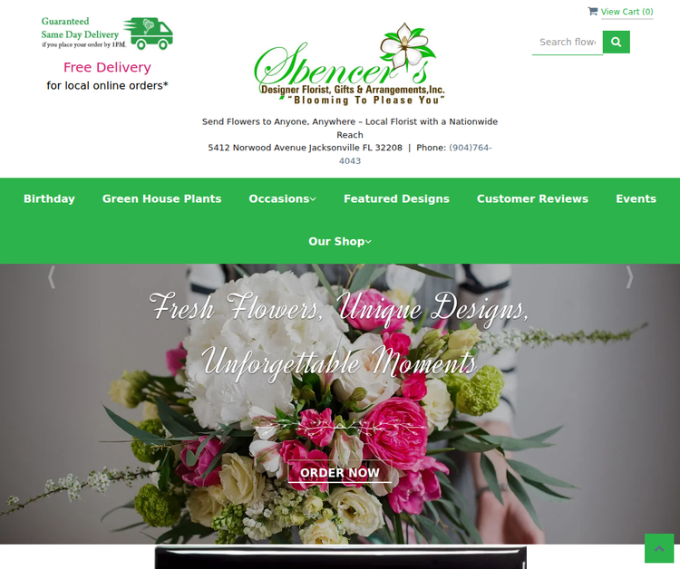 Spencer's Designer Florist, Gifts & Arrangements
