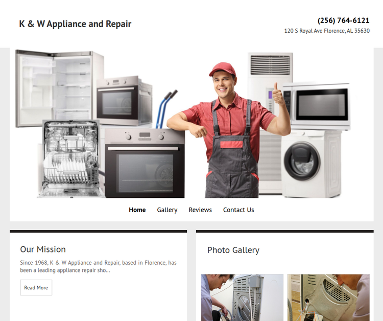 K & W Appliance and Repair