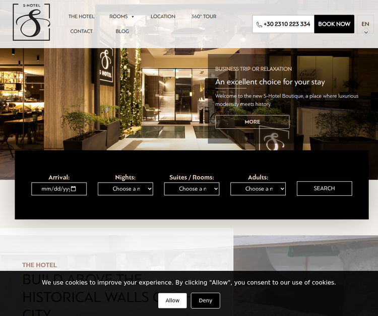 S-Hotel Boutique – Luxury in Historic Thessaloniki