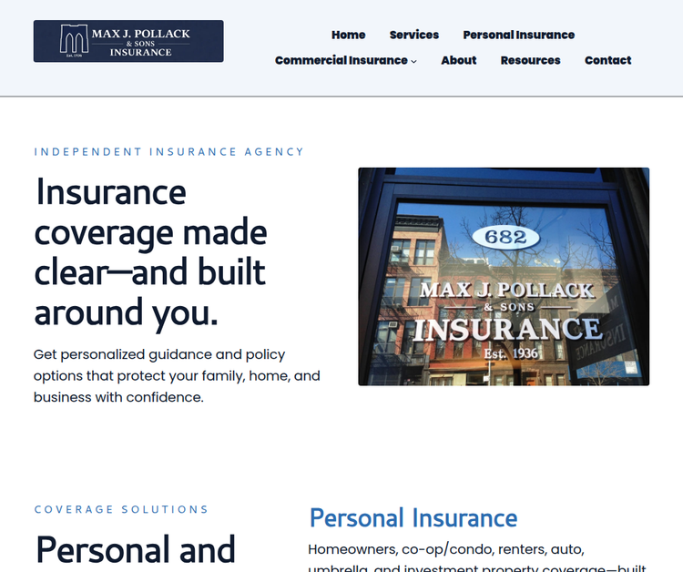 Max J. Pollack & Sons Insurance