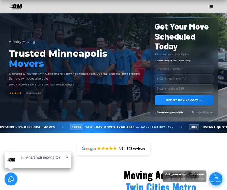 Affinity Moving