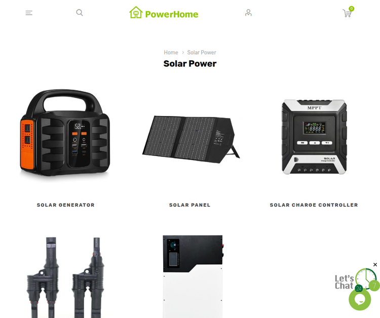PowerHome Solar Power Solutions