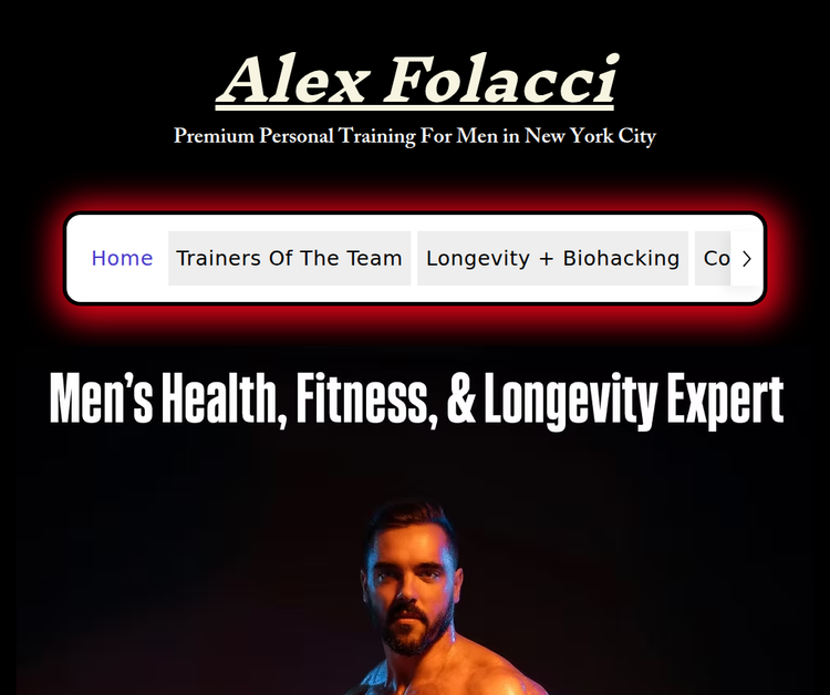 Alex Folacci The Gentlemen's Trainer