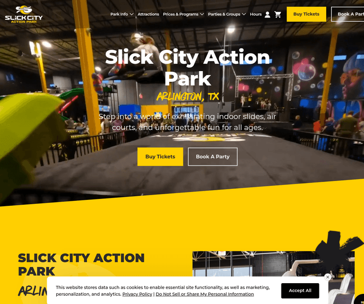 Slick City Arlington – Action Park Adventure