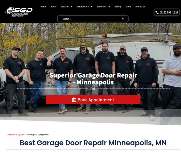 Superior Garage Door Repair - Minneapolis