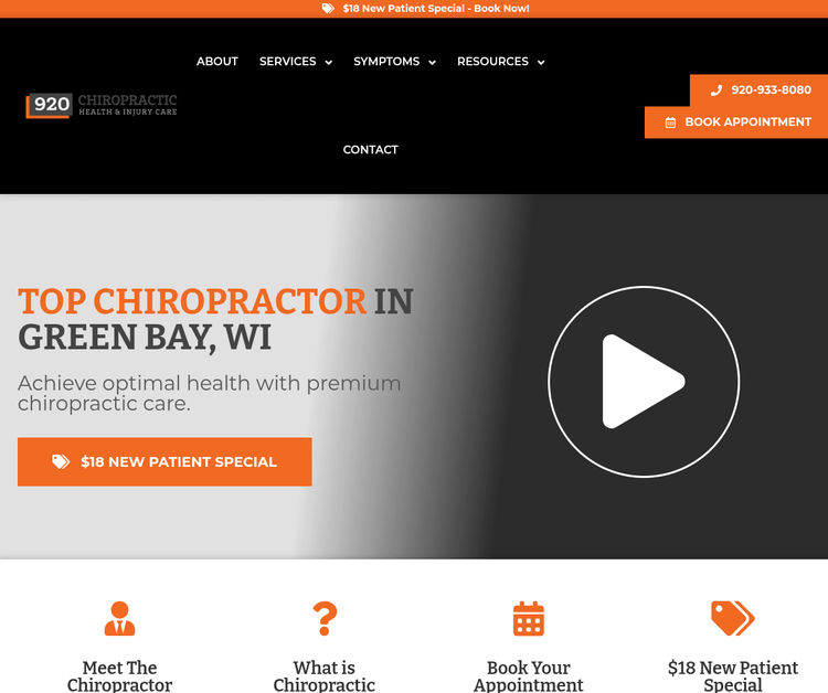 Top Chiropractor in Green Bay, WI