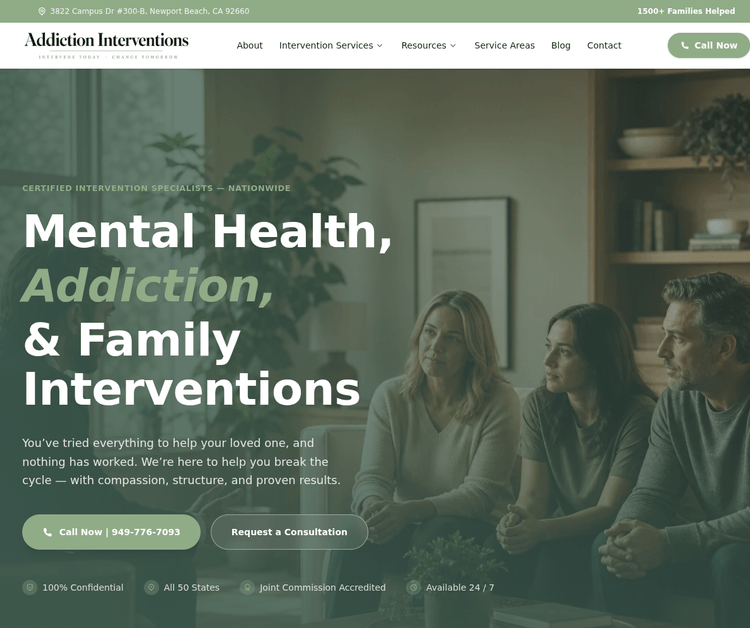 Addiction Interventions
