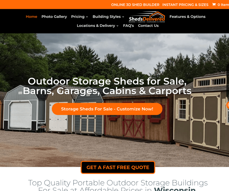 Sheds Delivered