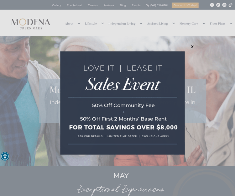 Exceptional Senior Living in Lake Bluff, IL