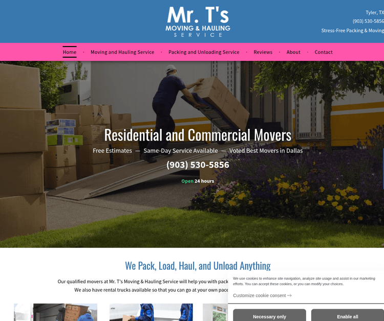Mr. T's Moving & Hauling