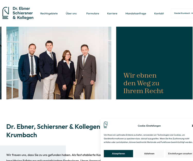 Rechtsanwaltskanzlei Dr. Ebner, Schiersner & Kollegen