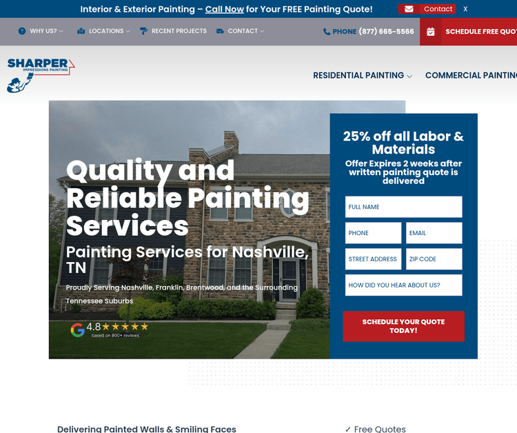 Sharper Impressions Painting Co.