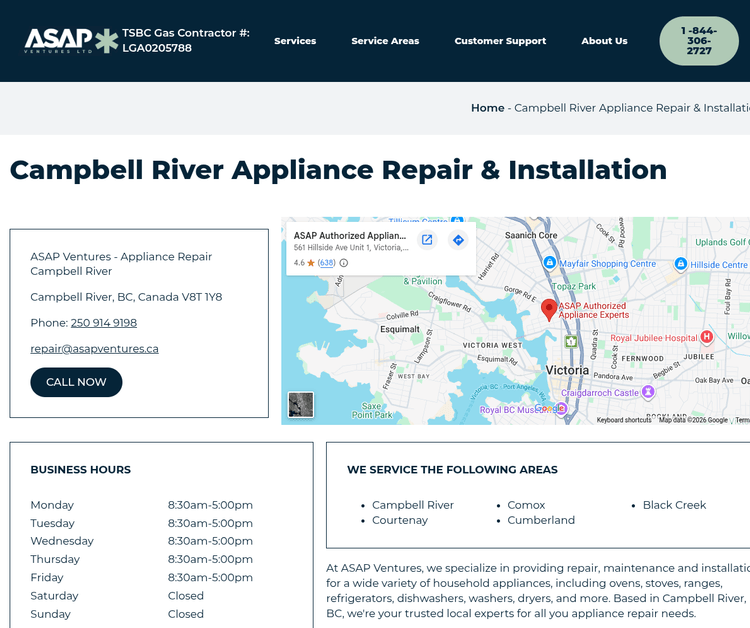 ASAP Appliance Repair Experts