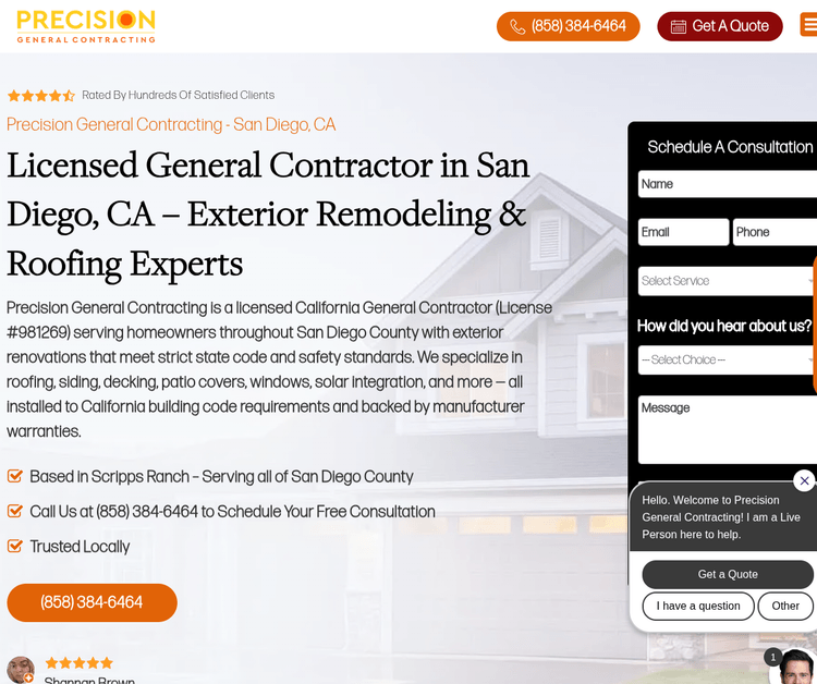 Precision General Contracting