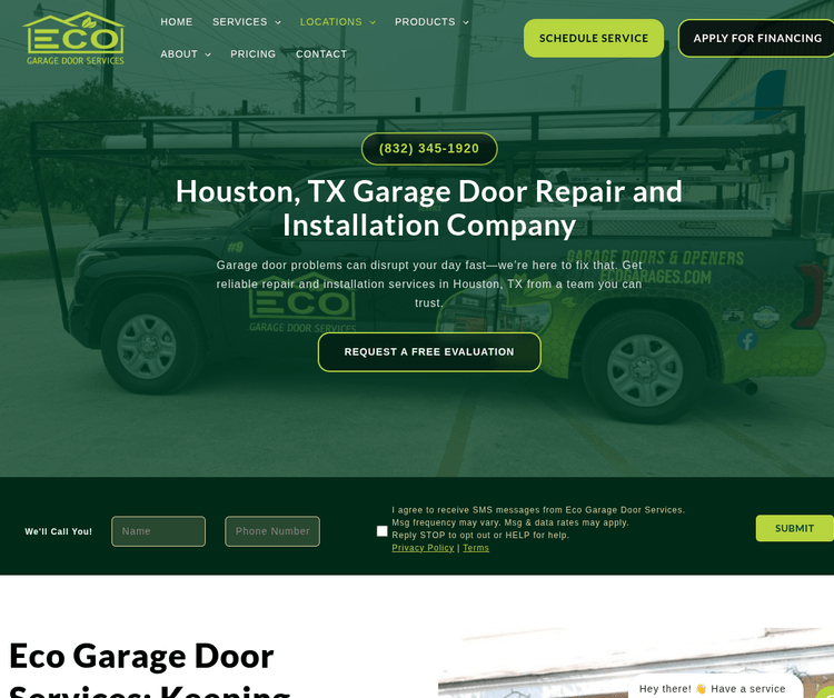 Professional Garage Door Services in Houston