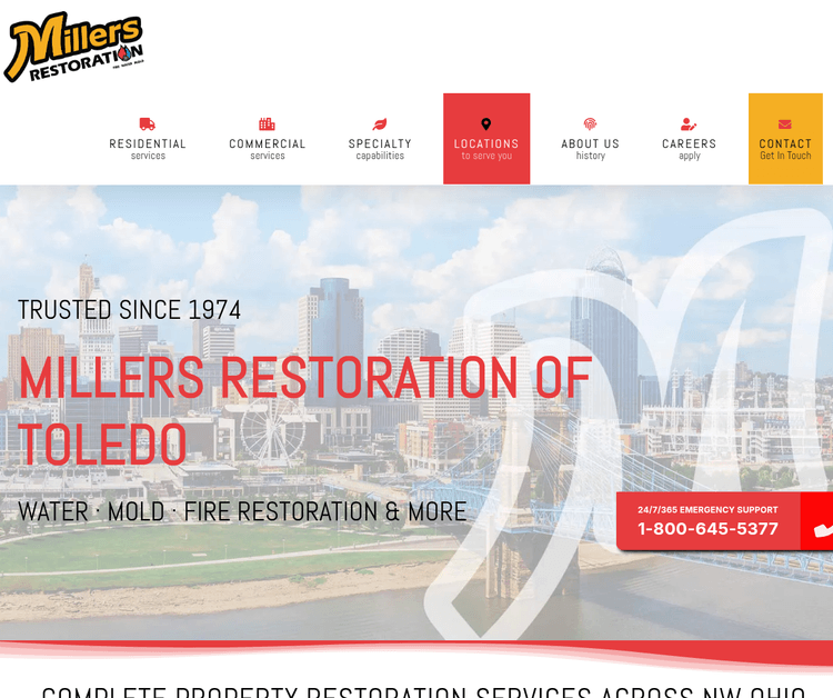 Millers Restoration Of Toledo