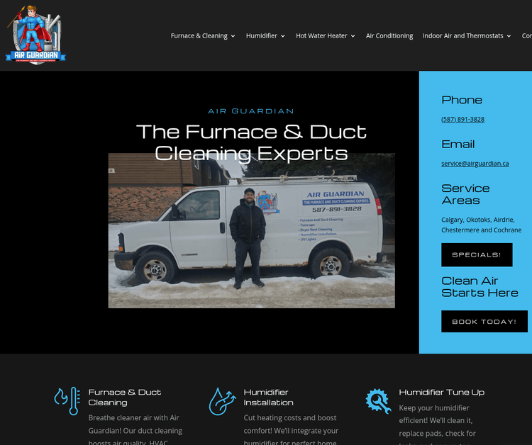 Air Guardian: Furnace & Duct Cleaning Calgary