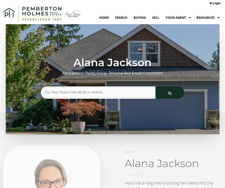Alana Jackson PREC* - Pemberton Holmes Parksville