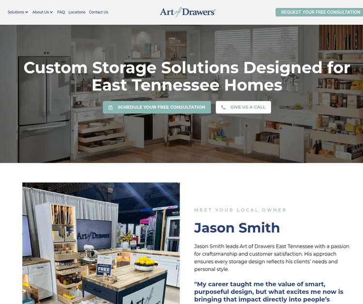 Art of Drawers East Tennessee