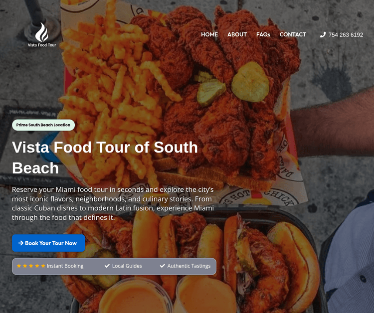 Explore Miami's Culinary Delights with Vista Food Tour