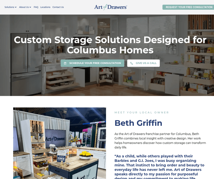 Art of Drawers Columbus