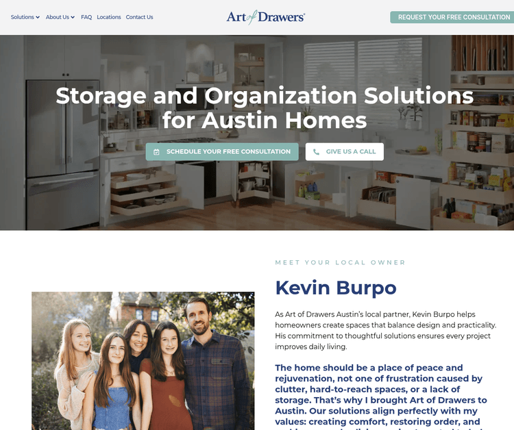 Art of Drawers Austin