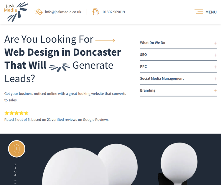 Professional Web Design in Doncaster